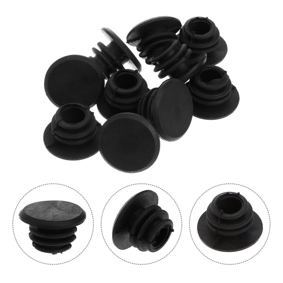 GETAJGHSD Bike Handlebar Grip End Plugs Rubber Caps 20PCS for Adult Cyclists Replacement