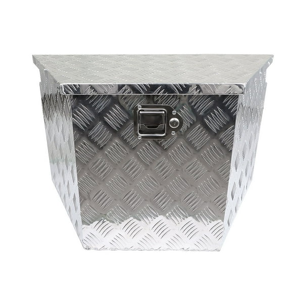 SEBLAFF 29 Heavy Duty Aluminum Tool Box for Truck Trailer Storage Underbody Tongue Storage w/Lock 1.5mm Thickness
