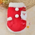 thumbnail image 4 of Pet Christmas and Halloween Costume | Festive Elk Hooded Coat for Dogs - Winter Cotton Apparel, 4 of 8