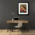 thumbnail image 4 of Scipione Pulzone 20x24 Black Modern Framed Museum Art Print Titled - The Madonna Announced, 4 of 5