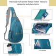 thumbnail image 2 of SIABC-Sling Bags Men Women Shoulder Backpack Small Cross Body Chest Sling Backpack, 2 of 4