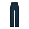 thumbnail image 4 of Casual Linen Trousers For Everyday Comfort And Stylish With Button Detail In A Revamped Classic Style For Men, 4 of 4