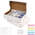 thumbnail image 1 of Caja de Almacenamiento para Cartas BIU-BOOM Paquete de 2 con Separadores 42x35x11 cm, 1 of 7