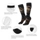 thumbnail image 3 of Balery Gold Pattern Black Skull Calcetines novedosos Calcetines deportivos Calcetines hasta la rodilla Calcetines de algodón Calcetines originales y geniales, 3 of 6