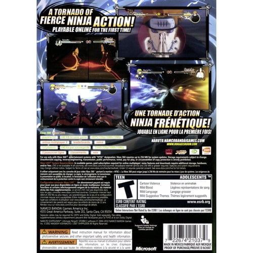 Namco Naruto Shippuden Ultimate Ninja Storm 2 Xbox 360 Video Game Walmart Com Walmart Com Namco Naruto Shippuden Ultimate Ninja Storm 2 Xbox 360 Video Game Walmart Com Walmart Com