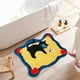 thumbnail image 5 of Alfombra Absorbente para Suelo, Tapete de Pelo Suave con Respaldo Antideslizante, Felpudo de Baño de Secado Rápido con Absorción de Agua, 60x40cm para Baño, Cocina y Entradas de Pasillos, 5 of 6