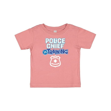 

Inktastic Police Chief In Training Boys Apparel Gift Baby Boy T-Shirt