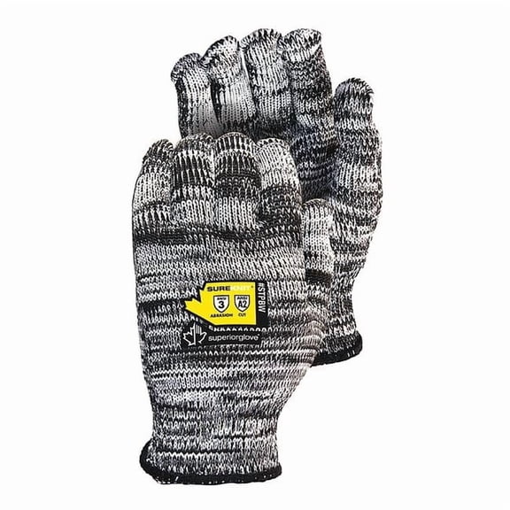 Superior Glove Cut-Resistant Gloves,Glove Size L,PK12 STPBW-L