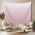 thumbnail image 2 of Pink White Ombre Large Tapestry for Bedroom Wall Hanging Tapestry,Pink Gradient Color Modern Abstract Art Ceiling Backdrop Tapestries Poster Blanket Wall Decor for Teens Room Living Room 85" x 90", 2 of 8