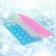 thumbnail image 5 of moldes de hielo con 18 rejillas en forma de diamante para hacer cubitos de hielo, whisky y café helado (color aleatorio), 5 of 7