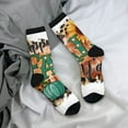 thumbnail image 5 of Logiee Happy Fall Y'All Print Adult Socks for Men & Women,Calf Socks, Ankle Socks,Boots Socks,Breathable Casual Sock,Unisex Crew Socks, 5 of 6