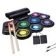 thumbnail image 1 of Juego de Almohadillas de Batería Electrónicas FLhrweasw con Pedal Sostenimiento, 1 of 9