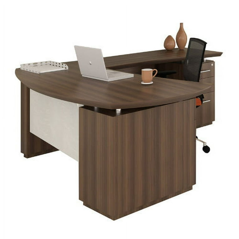 Mayline Group Sterling L Shape Executive Desk Walmart