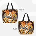 thumbnail image 2 of Fotbe Fall Farmhouse Pumpkins Bolsa Tote con Estampado para Mujer, Bolsos con Cremallera, Bolsa de Hombro Casual de Gran Capacidad con Bolsillos Internos, 2 of 7