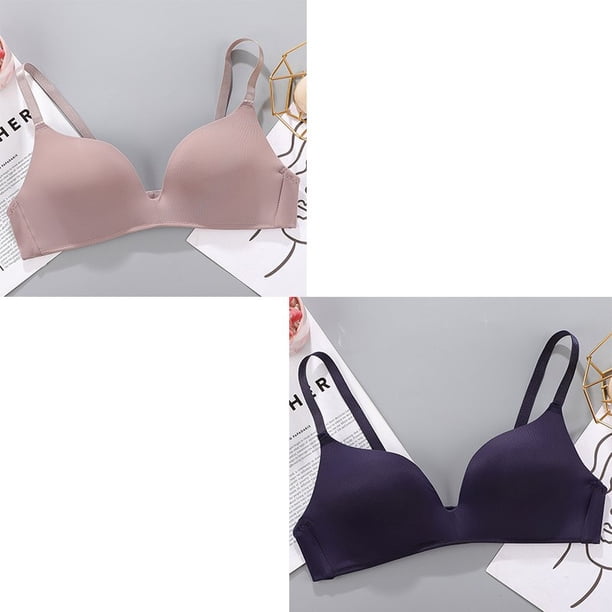 Sujetador push-up sin costuras para mujer, lencería sexy, ropa interior de tres cuartos (3/4 de taza) 1 artículo 2 artículos Tan Jianjun unisex