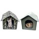 thumbnail image 2 of Casa para mascotas impermeable de invierno para perros y gatos salvajes con almohadilla extraíble, 2 of 5