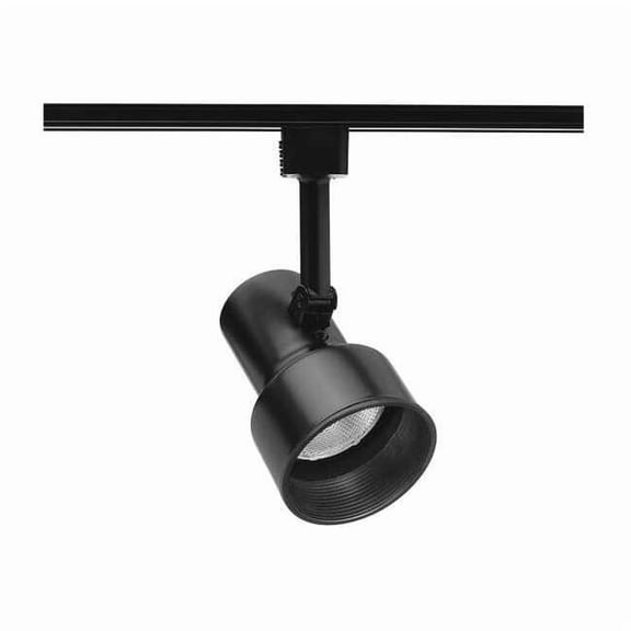 Juno Lighting Track Lighting Head,Step,Blk/Blk,3 1/2in R511 BLB BL