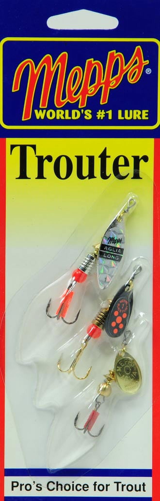 YAKIMA BAIT Wordens 208-FL Rooster Tail in-Line Spinner, 2 1/4, 1/8 oz YAKIMA BAIT Wordens 208-FL Rooster Tail in-Line Spinner, 2 1/4, 1/8 oz