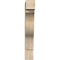 thumbnail image 2 of Ekena Millwork 3 1/2"W x 16"D x 24"H Funston Block Smooth Bracket, Douglas Fir, 2 of 4