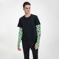 thumbnail image 5 of Haiem Leopard print St. Patrick's Day UV Protection Cooling Arm Sleeves for Men and Women UPF 50 Sun Sleeve, 5 of 8