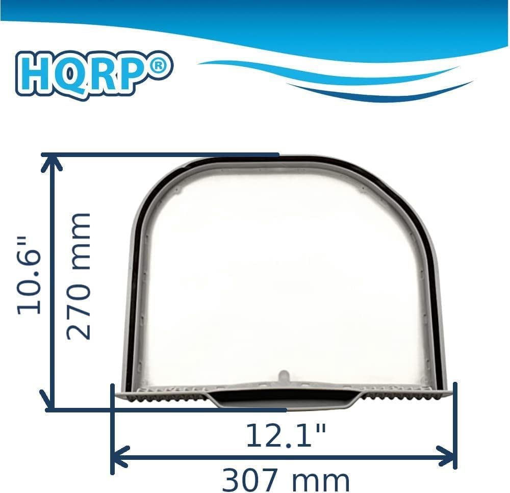 HQRP 2-pack Dryer Lint Filter works with LG DLE1101W, DLE4801W, DLE4870W, DLE4901W, DLE5001W, DLEX5101V, DLEX5101W, DLG4802W, DLGX5102V, DLGX5102W, RN1317AS, RV1317TS Dryers