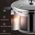thumbnail image 4 of Pressure Cooker, 304 Stainless Steel Kitchen Pressure Cooker with Non Stick Coating, Rapid Cooking Safe Explosion Proof Small Cooking Pot Compatible with Gas Stove Induction Cooker, 4 of 7
