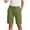 Army Green, variant on Women's Bermuda Shorts Summer Jersey Shorts with Pockets Yoga Walking Athletic Long Shorts for Women Knee Length