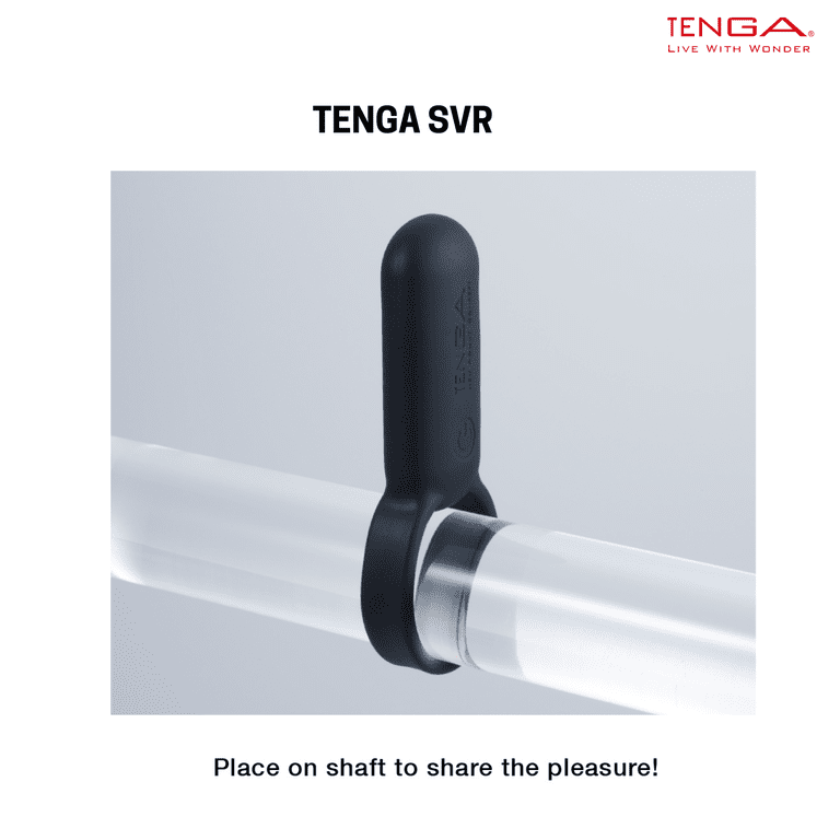 tenga smart vibe vibrating ring TENGA SVR + Smart Vibe Rechargeable Vibrating Cock Ring main image 0