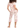 thumbnail image 2 of Karen Neuburger Womens Girlfriend Knit Capri Pajama Set Style-RLK0263, 2 of 4