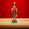 thumbnail image 1 of Estatuilla de Cascanueces de madera para regalo, recuerdo de fiesta coleccionable, accesorios de fotografía, ornamento tradicional, estatua de Macarena Figurita de Cascanueces, 1 of 6