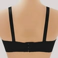 thumbnail image 4 of REORIAFEE Sports Bras for Women High Support Large Bust Gathered Everyday Bras Wirefree Bras V Neck Comfy Corset Bra Adjustable Straps Stretchy Seamless Smoothing Brassiere Anti-Sagging Bra, 4 of 4