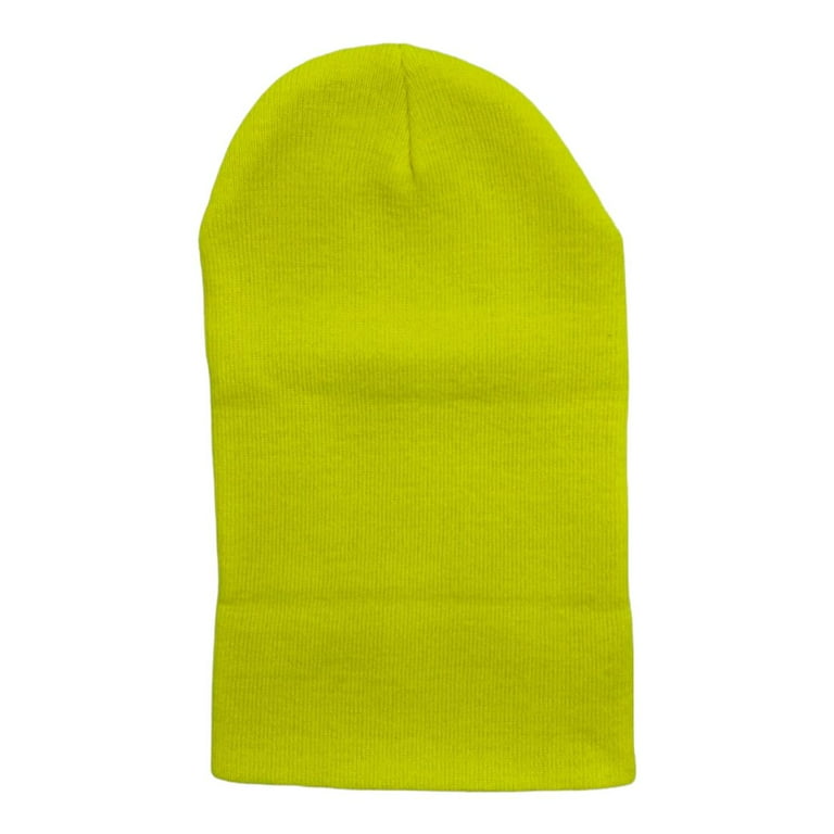 Empire Cove Knit Cuffed Beanie Hat Cap Warm Winter Men Women Toboggan Neon Yellow