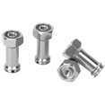 thumbnail image 4 of Adaptador de extensión de cubo hexagonal de rueda de metal, combinador de alargamiento para coche modelo RC (plateado), 4 of 9