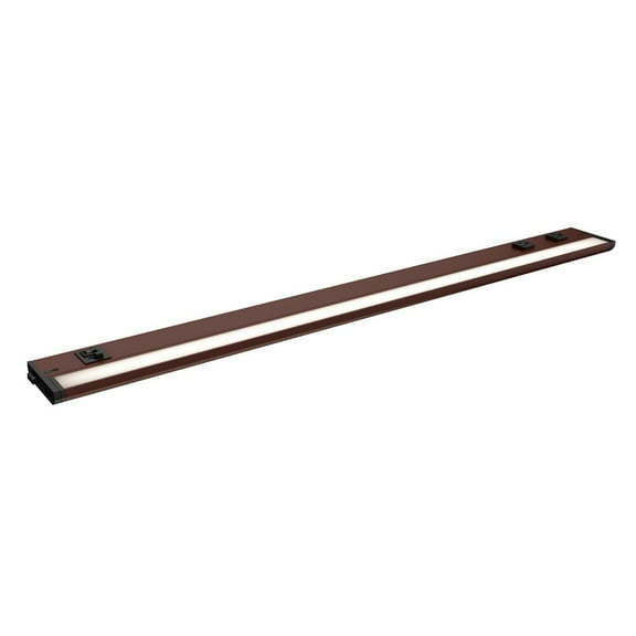 UCL-89867BZ-3PO-Maxim Lighting-CounterMax 5K - 19W 1 LED Under Cabinet with 3 Prong-1 Inches Tall and 36 Inches Length-Bronze Finish