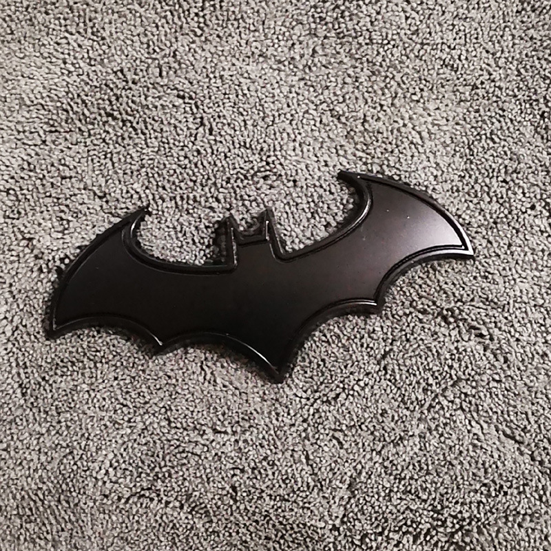 3D Chrome Metal Batman Auto Logo, Car Emblem | Ubuy