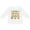 thumbnail image 3 of Inktastic Future Apple Farmer- Apples and Leaves Boys or Girls Long Sleeve Toddler T-Shirt, 3 of 5
