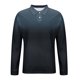 thumbnail image 4 of Blusa y camisa de manga larga con cuello vuelto para hombre, jersey de solapa, manga corta, deportiva, de manga corta, blusa de poliéster para hombre, 4 of 5