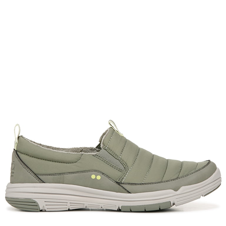 ryka アクアシューズ グレー/グリーン Ryka Womens Ava Slip-On Sneaker Vetiver Green 5.5M - Walmart.com