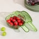 thumbnail image 4 of ¡Descuentos Flash!, Cesta de drenaje con asa extravagante para cocina, hogar, nueva sala de estar, cesta de ducha, exquisitos platos de frutas pequeños, lavado de frutas de doble capa Akmoler, 4 of 5