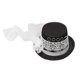 thumbnail image 1 of Sombrero de copa Steampunk con gafas para hombre, sombrero de copa de Bowler, sombrero de copa Vintage para Halloween, gótico, Carnaval, club nocturno, 1 of 4