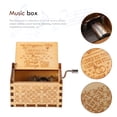 thumbnail image 3 of FLhrweasw Caja Música Manivela Ligera para Decoraciones Recuerdos (E), 3 of 9