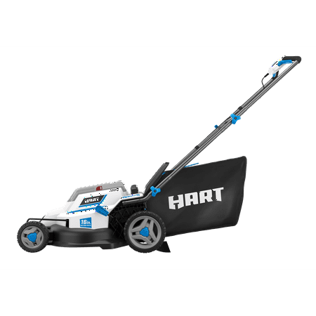 Restored HART 20-Volt 16-Inch Push Lawn Mower Rear Bagger Mower Only - Battery & Charger Not Included (Refurbished)
