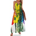 thumbnail image 1 of Vestido sin mangas New Colors Of The Force, vestido de verano, vestido de verano para mujer coreana, 1 of 7