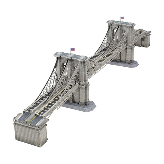 Fascinations Metal Earth Premium Series 3D Metal Model Kit - Brooklyn Bridge