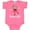 Hot Pink, variant on Inktastic Memaw Girl Ballerina Monkey Girls Baby Bodysuit