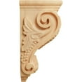 thumbnail image 3 of Ekena Millwork 5"W x 7"D x 14"H Large Grape Corbel, Red Oak, 3 of 4