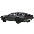 thumbnail image 3 of DeLorean DMC 12 Matt Black 1/18 Diecast Model Car by Autoart, 3 of 3