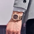 thumbnail image 3 of 2026 New PAGANI DESIGN Rose Gold Men's Watches Luxury Automatic Watch Men Mechanical Wristwatch AR Sapphire Waterproof Luminous, 3 of 9