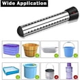 thumbnail image 4 of 3000W Electric Bucket Heater with Auto Shut-Off Timer Hot Tub Heater for EU Plug, 4 of 5