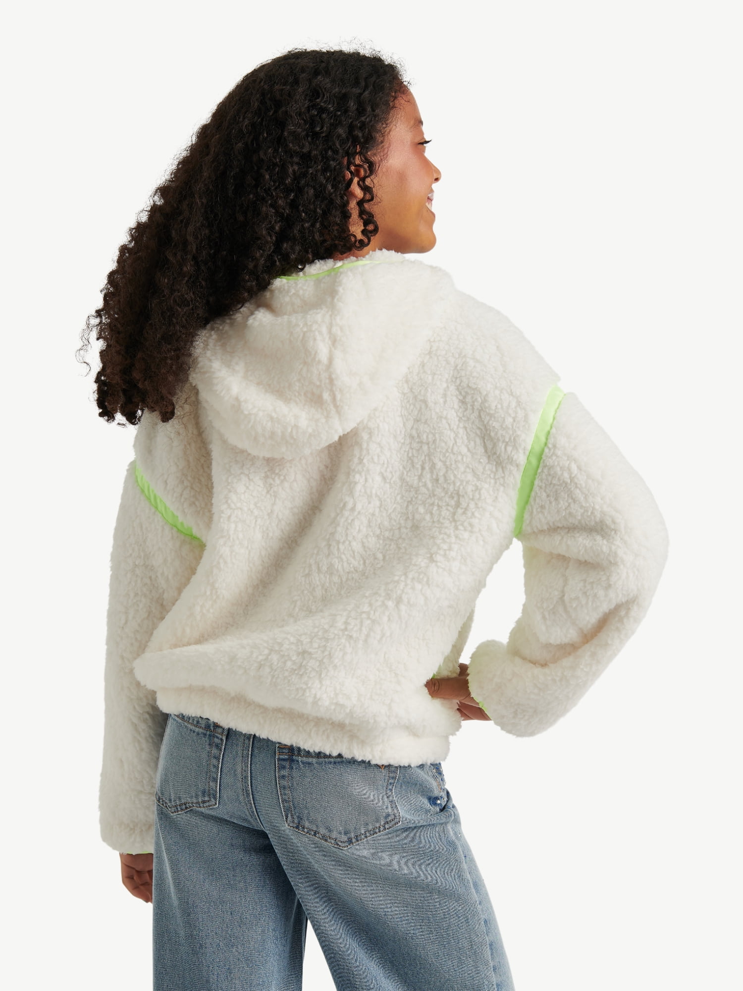 Justice Girls Solid Sherpa, Sizes XS - XL